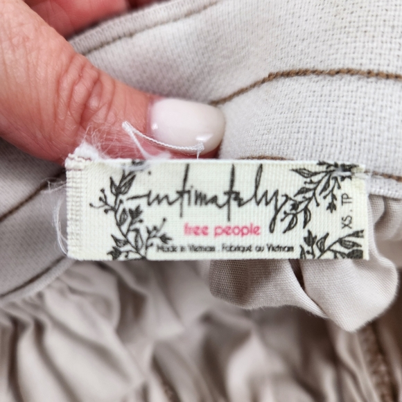 Free People Intimately Free People Perfect Pima Boxer Shorts Harvest Moon Sz XS - Picture 12 of 15